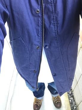 「アイテム（ブルゾン）」を使った、100百式さん（メンズ・165cm・40代）の冬コーディネート