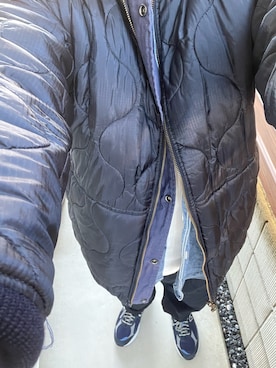 「アイテム（ブルゾン）」を使った、100百式さん（メンズ・165cm・40代）の冬コーディネート