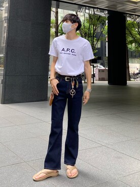 「UNIQLO U」｜Ryoさん（メンズ・172cm）の夏コーディネート