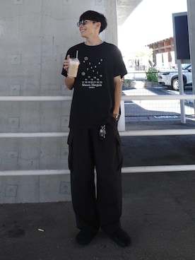 「アイテム（その他シューズ）」を使った、Ryoさん（メンズ・172cm）の夏コーディネート