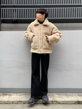 「Alpha Industries（アルファインダストリーズ）のアイテム」を使った、Ryoさん（メンズ・172cm）の冬コーディネート