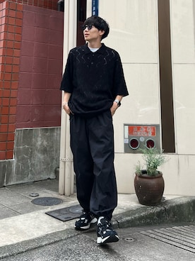 「ニューバランス2002」｜Ryoさん（メンズ・172cm）の夏コーディネート