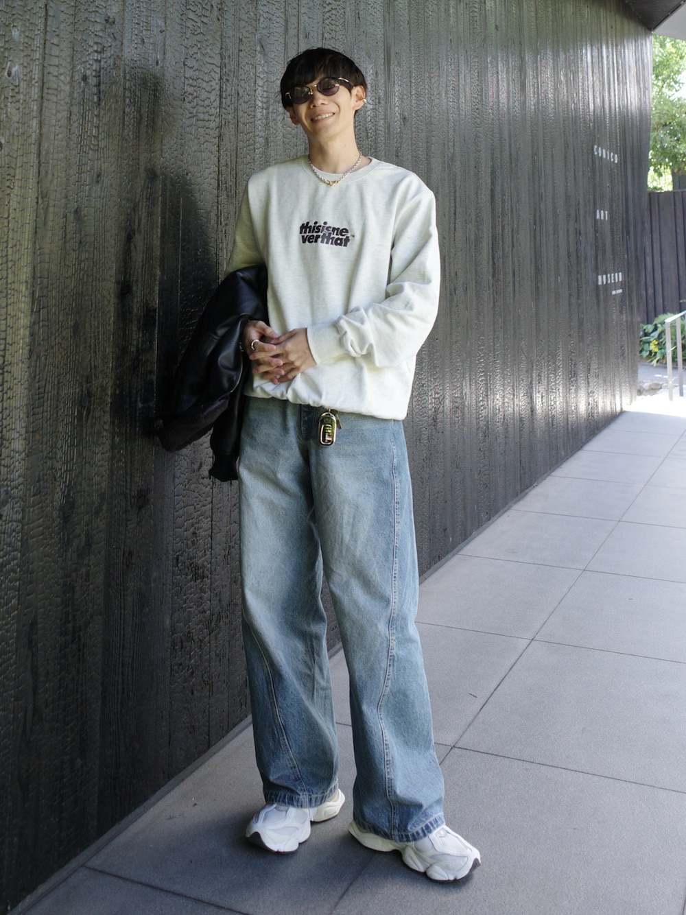 トップス Ryo SLY tシャツ FRONT ZIP CUT RIB TOPS フロント ジップ カット リブ