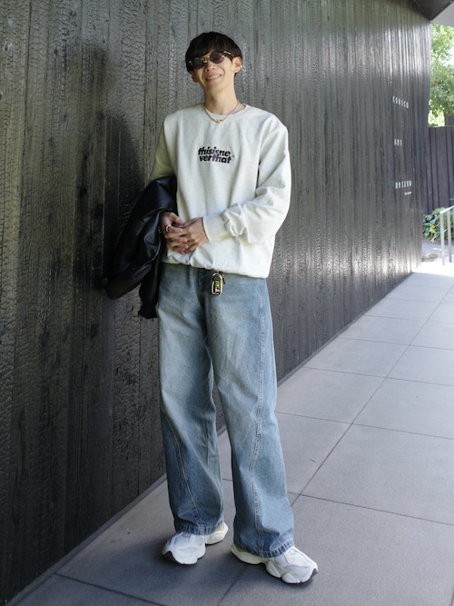 セール】OL-Logo Crewneck（スウェット）｜thisisneverthat