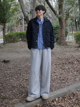 「COLONY 2139（コロニートゥーワンスリーナイン）のアイテム（パンツ）」を使った、Ryoさん（メンズ・172cm）の春コーディネート