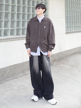 「アイテム（シャツ/ブラウス）」を使った、Ryoさん（メンズ・172cm・20代）の秋コーディネート