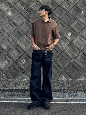 「アイテム（その他シューズ）」を使った、Ryoさん（メンズ・172cm）の秋コーディネート