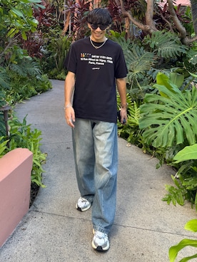 「アイテム（ファッション雑貨）」を使った、Ryoさん（メンズ・172cm・20代）の夏コーディネート