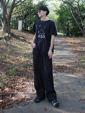 「HARE（ハレ）のアイテム（アクセサリー）」を使った、Ryoさん（メンズ・172cm）の秋コーディネート