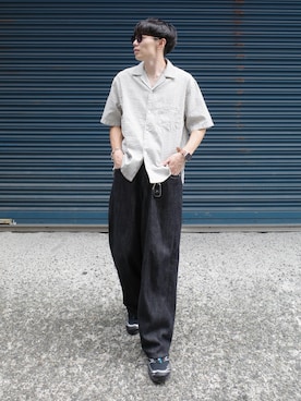 「無印良品（ムジルシリョウヒン）のアイテム（ソックス/靴下）」を使った、Ryoさん（メンズ・172cm）の秋コーディネート