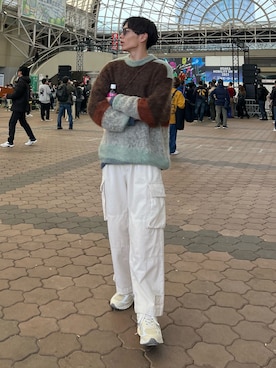 Ryoさん（メンズ・172cm）の冬コーディネート