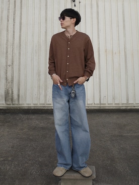 「HARE（ハレ）のアイテム」を使った、Ryoさん（メンズ・172cm）の秋コーディネート