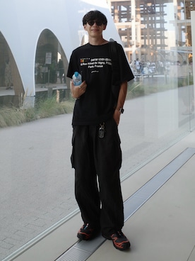 「アイテム（サングラス）」を使った、Ryoさん（メンズ・172cm）の秋コーディネート