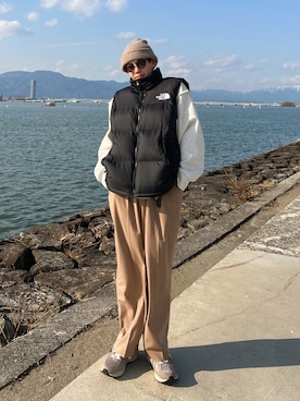 「アイテム（スウェット）」を使った、Ryoさん（メンズ・172cm・20代）の冬コーディネート