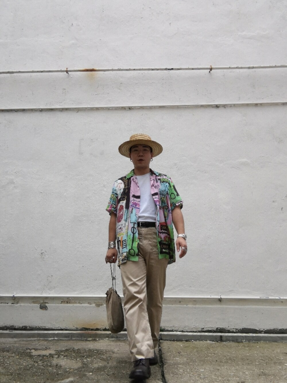 「THE H.W. DOG & CO. のアイテム（帽子、その他）」を使った、CurtisWさん（メンズ・167cm）の秋コーディネートの1枚目の写真