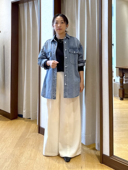 MONN.:./ビッグデニムシャツ（シャツ/ブラウス）｜RIVE DROITE