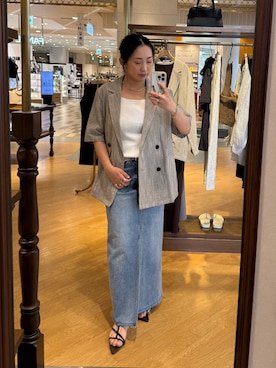 RDsayaさん（レディース・154cm）の春コーディネート