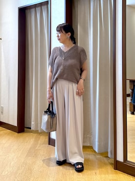 「アイテム（アクセサリー）」を使った、RDsayaさん（レディース・154cm）の夏コーディネート