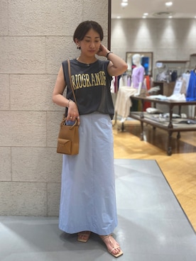 RDsayaさん（レディース・154cm）の夏コーディネート