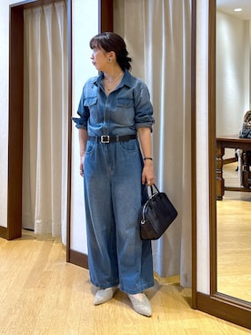 「アイテム（その他シューズ）」を使った、RDsayaさん（レディース・154cm）の夏コーディネート