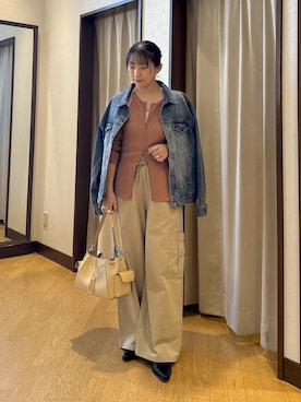 RDsayaさん（レディース・154cm）の春コーディネート