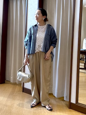 RDsayaさん（レディース・154cm）の春コーディネート