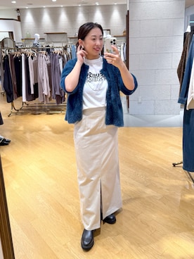 「アイテム（ブーツ）」を使った、RDsayaさん（レディース・154cm・30代）の秋コーディネート