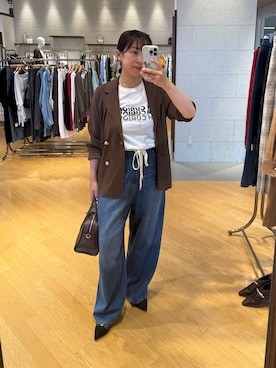 「アイテム（パンプス）」を使った、RDsayaさん（レディース・154cm）の夏コーディネート