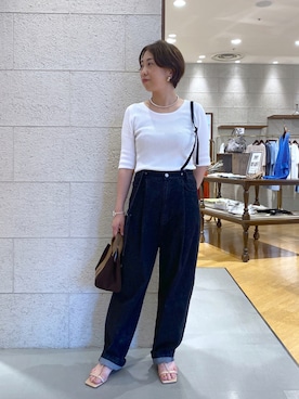 RDsayaさん（レディース・154cm）の夏コーディネート