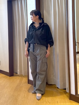 「アイテム（ショルダーバッグ）」を使った、RDsayaさん（レディース・154cm・30代）の秋コーディネート