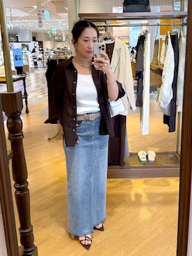 RDsayaさん（レディース・154cm）の春コーディネート