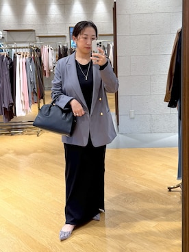 「アイテム（ワンピース/ドレス）」を使った、RDsayaさん（レディース・154cm・30代）の秋コーディネート