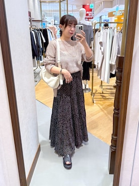 「アイテム（バッグ）」を使った、RDsayaさん（レディース・154cm・30代）の夏コーディネート