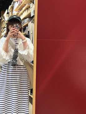 「apres jour mignon（アプレジュールミニョン）のアイテム（ジャケット/アウター）」を使った、nicさん（レディース・160cm）の春コーディネート