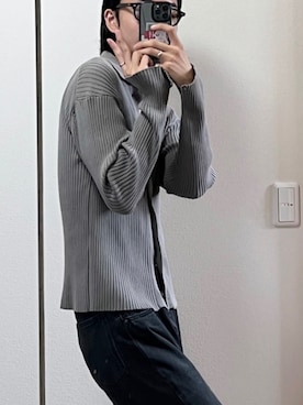 「SOSHIOTSUKI（ソウシオオツキ）のアイテム」を使った、Ochiaiさん（メンズ・183cm）の秋コーディネート
