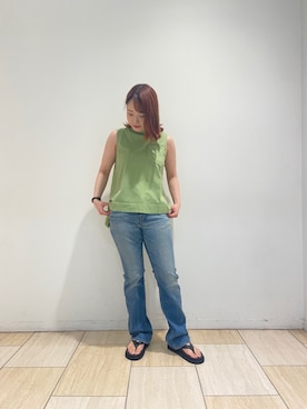「surt（サート）のアイテム」を使った、Renさん（レディース・153cm）の春コーディネート