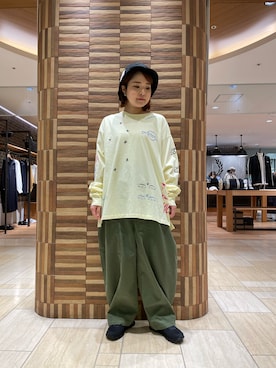 「BEAVER名古屋」｜Renさん（レディース・153cm）の冬コーディネート