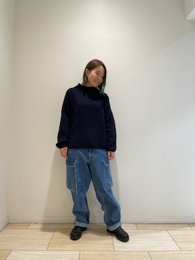 「ゆるカジ」｜Renさん（レディース・153cm）の秋コーディネート