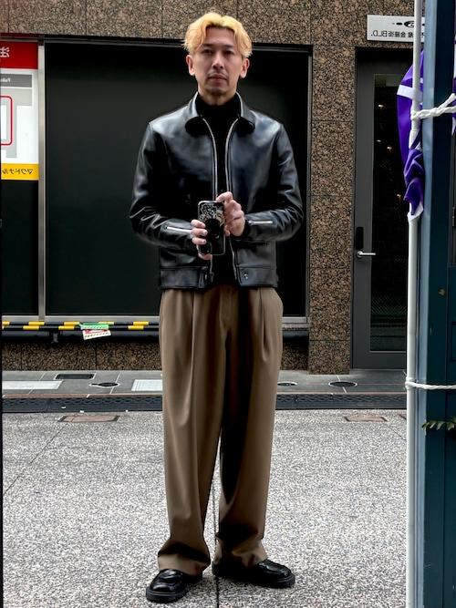 c-boy style(vol.1189)ストリートコーデ レザージャケット c-boy style(vol.1189)ストリートコーデ レザージャケット