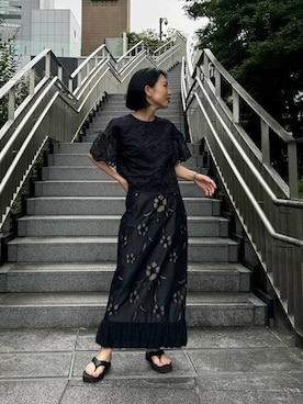 「COEL(コエル)のアイテム」を使った、COELさん(レディース・156cm)の夏コーディネート