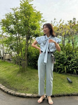 「COEL(コエル)のアイテム」を使った、COELさん(レディース・160cm)の夏コーディネート