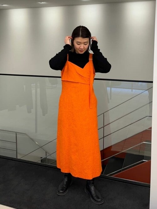 ツイードデザインキャミワンピース（ワンピース）｜UNITED TOKYO