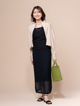 「noble」｜noble_miyuuさん（レディース・158cm）の冬コーディネート