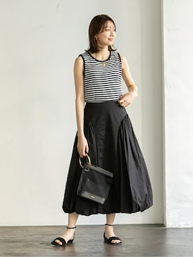 「noble」｜noble_miyuuさん（レディース・158cm）の冬コーディネート