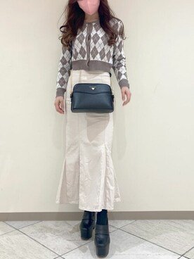 SAMANTHAVEGAStaffさん(レディース・152cm)の冬コーディネート