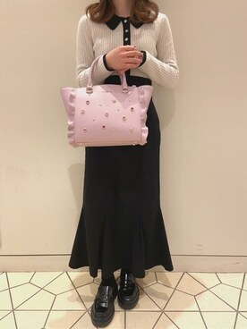 「フラッター」｜SAMANTHAVEGAShopStaffさん（レディース・155cm）の冬コーディネート