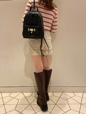 SAMANTHAVEGAStaffさん（レディース・155cm）の冬コーディネート