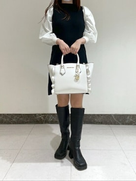 「フラッター」｜SAMANTHAVEGAShopStaffさん（レディース・150cm）の春コーディネート