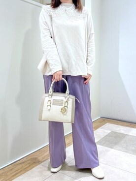 SAMANTHAVEGAStaffさん（レディース・153cm）の春コーディネート