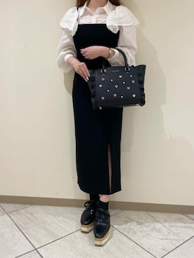 「フラッター」｜SAMANTHAVEGAShopStaffさん（レディース・159cm）の春コーディネート